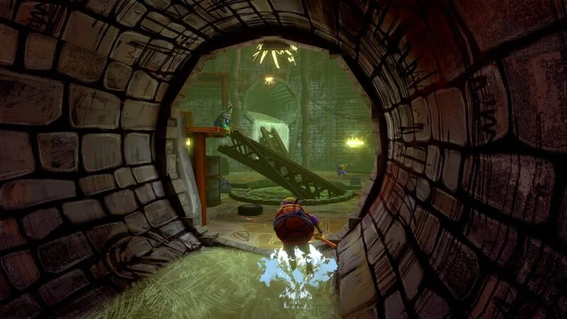 Donatello in the sewer